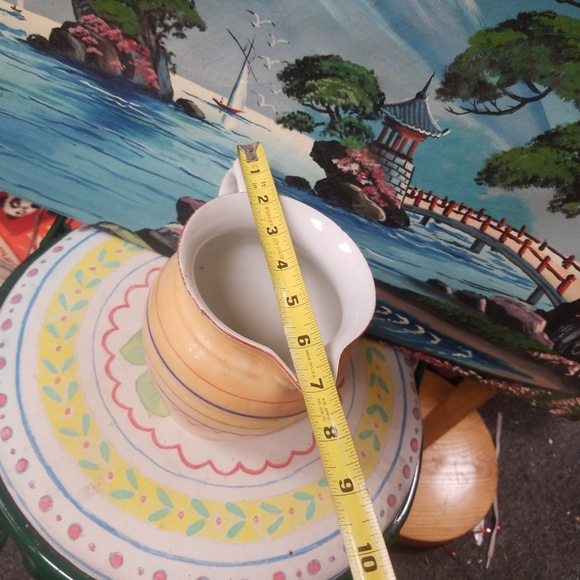 Vintage Pitcher - Made In Czechoslovakia Union K - - Picture 4 of 7
